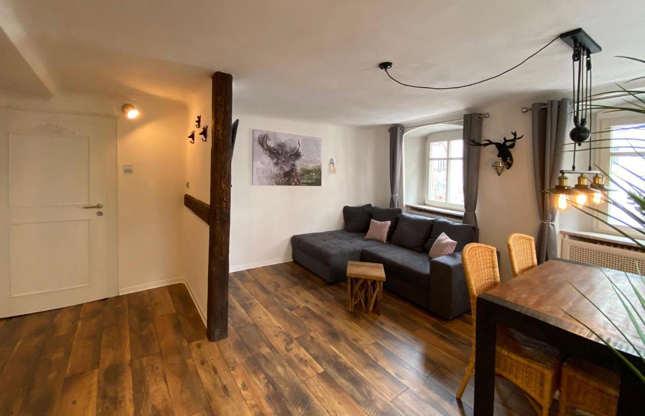 Appartement Schlossberg, Gasthaus Hirsch Hirschhorn Exterior foto