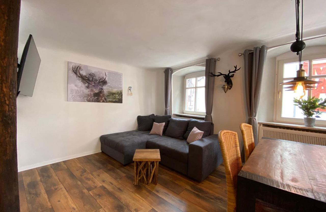 Appartement Schlossberg, Gasthaus Hirsch Hirschhorn Exterior foto